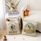 Farmhouse Animal Pillow Covers 18x18 Set of 4 Retro Farmer's Market Truck Rooster Sheep Feed Seed Premium Poultry Farm Home Décor Throw Pillow Case Cushion Cover for Sofa